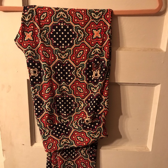 Minnie Mouse LuLaRoe Leggings, Disney Western - Picture 1 of 5
